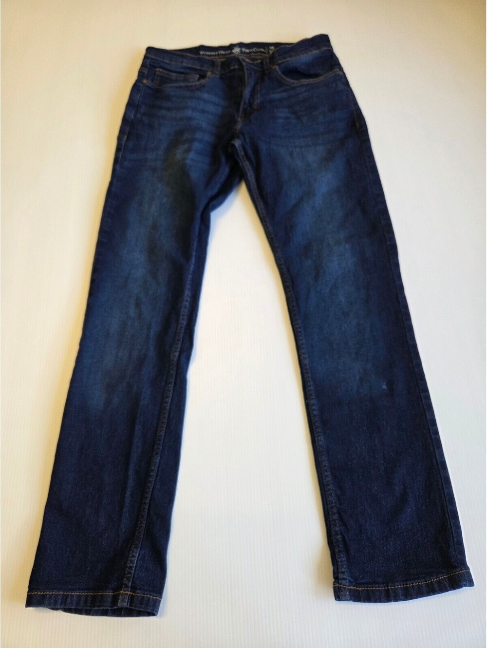Beverly Hills Polo Club Men's Dark Blue Straight Leg Jeans Size 30x30 Stretch